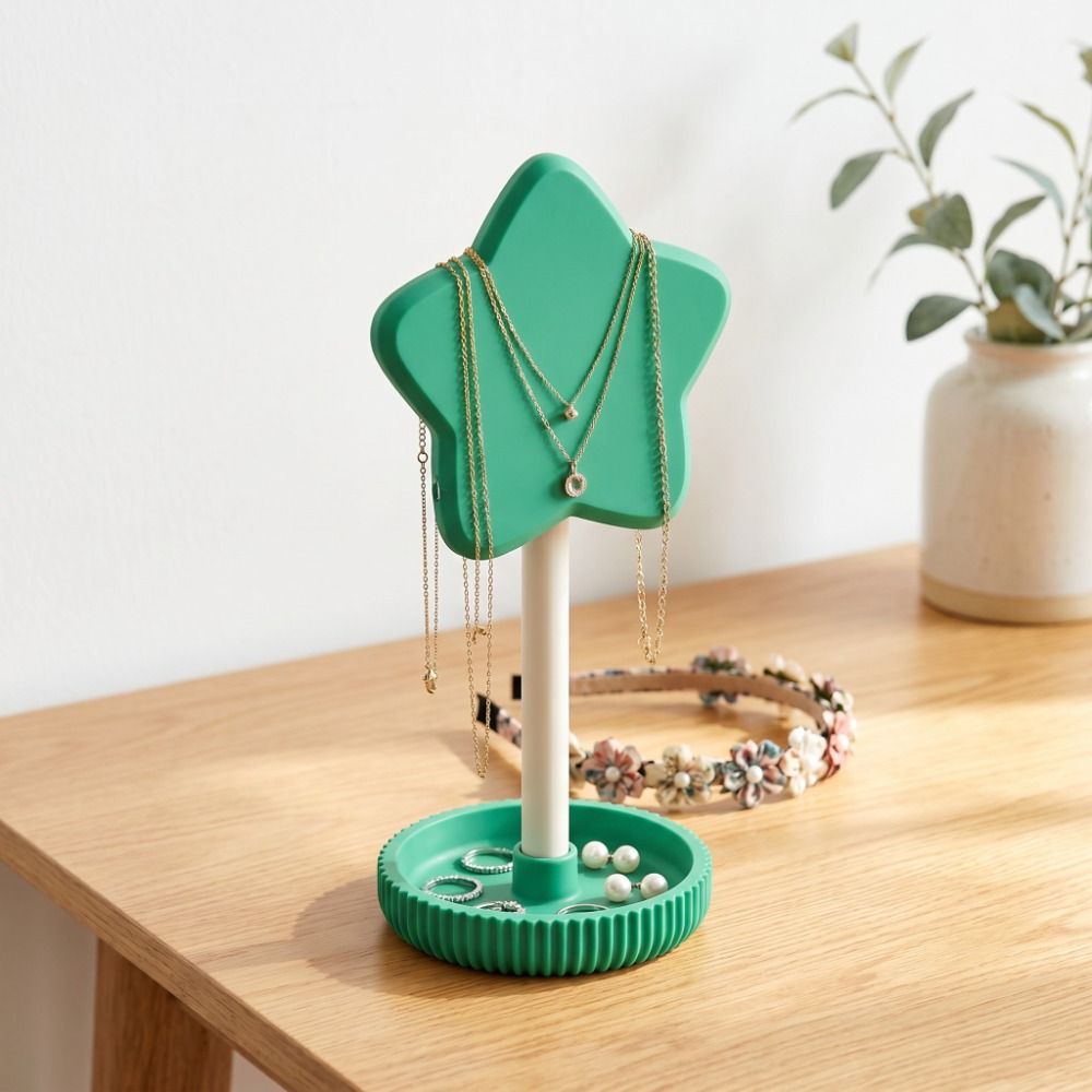 3D Printing Jewelry - ที่วางหูฟังรูปดาว พิมพ์ 3 มิติ ที่แขวนสร้อยคอ ที่เก็บเครื่องประดับ