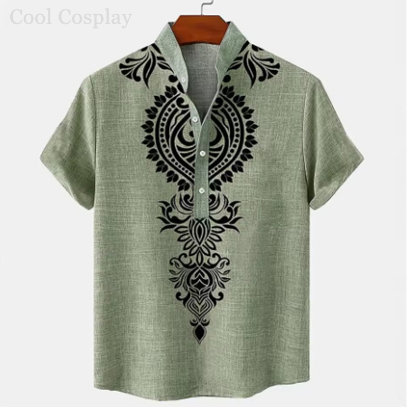 เสื้อเชิ้ตเฮนลีย์สไตล์เรโทรสำห - 3D Printing Quality บทวิจารณ์และราคา