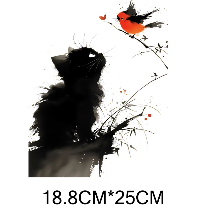 หมึก, ดอกไม้, นก, ปลา, การพิมพ - 3D Printing Vinyl บทวิจารณ์และราคา