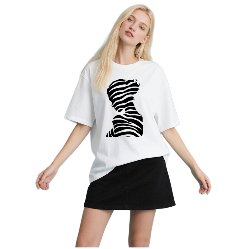 เสื้อยืดลายศิลปะสีดำแบบ DTF สา - 3D Printing Vinyl บทวิจารณ์และราคา