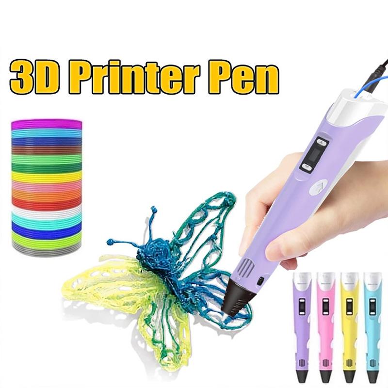 ปากกาพิมพ์ 3 มิติ ปากกาอัจฉริย - 3D Printing Pen For Adults บทวิจารณ์และราคา