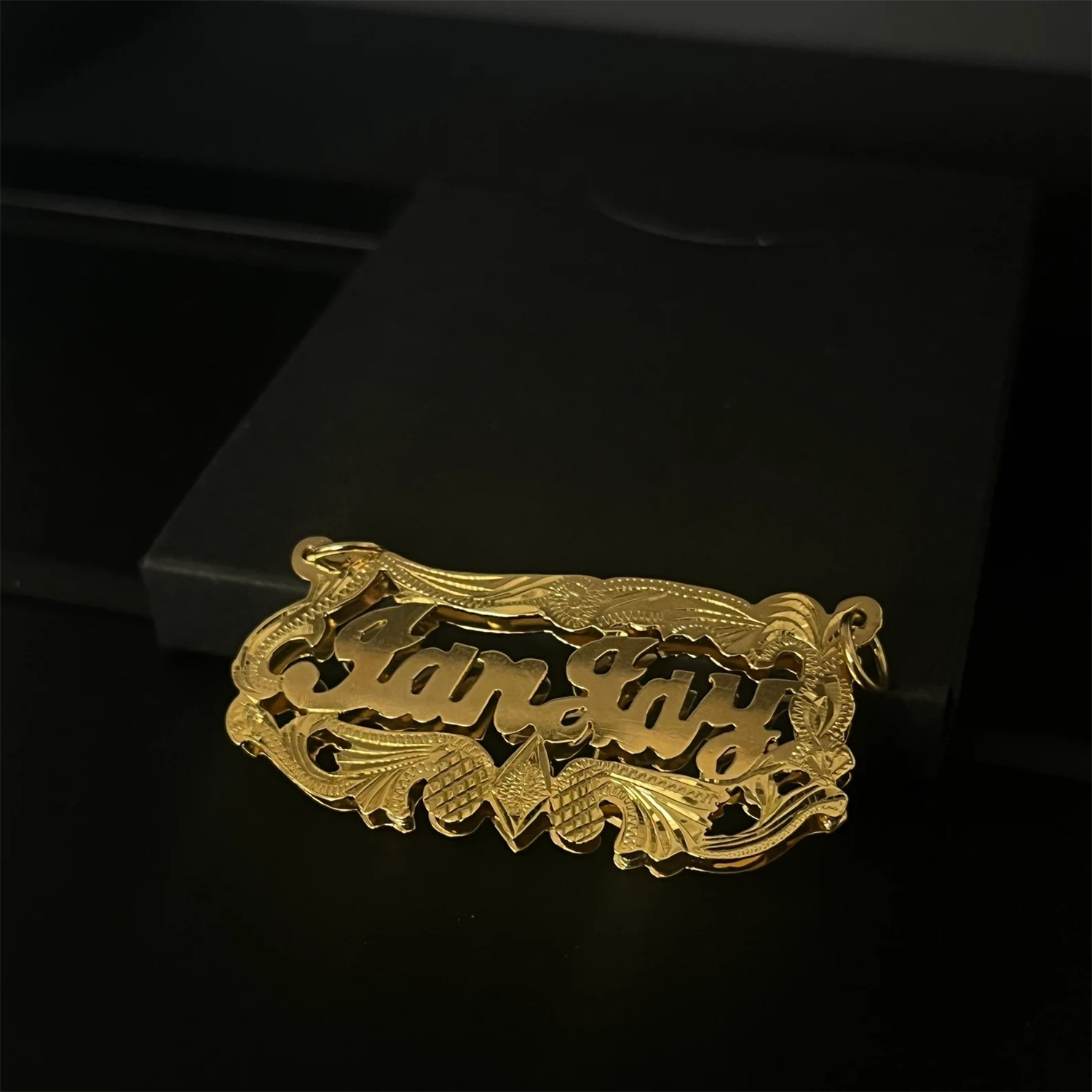จี้ชื่อคู่ชุบทอง 18K แบบกำหนดเ - 3D Printing Jewelry บทวิจารณ์และราคา