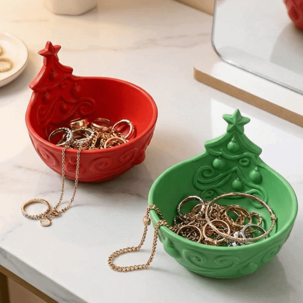 กล่องเก็บของต้นคริสต์มาสพิมพ์  - 3D Printing Jewelry บทวิจารณ์และราคา