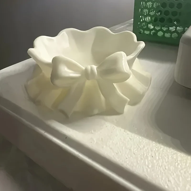 ถาดเก็บของรูปโบว์สีขาว, ถาดเก็ - 3D Printing Jewelry บทวิจารณ์และราคา