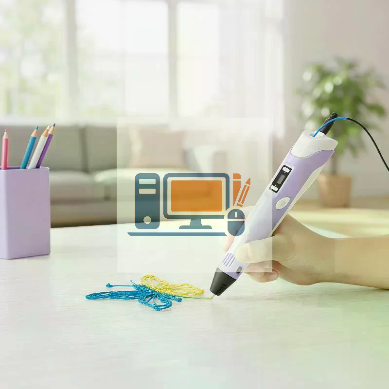 ปากกาพิมพ์ 3 มิติ ปากกาอัจฉริย - 3D Printing Pen For Adults บทวิจารณ์และราคา
