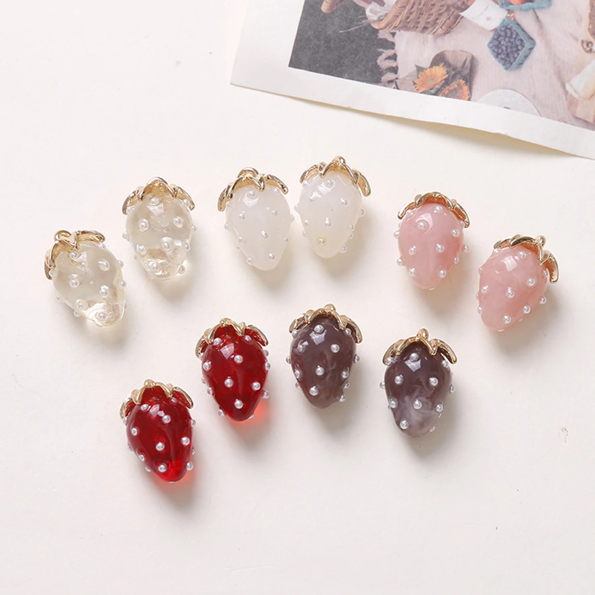 ลูกปัดอะคริลิคพิมพ์ลายการ์ตูน  - 3D Printing Jewelry บทวิจารณ์และราคา